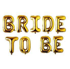 Bride To Be Folyo Set