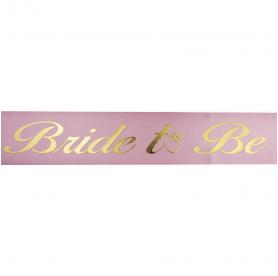 Bride Kurdelesi Pembe / Gold
