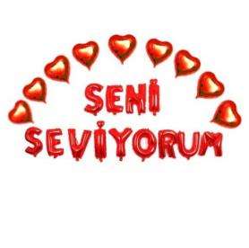 Seni Seviyorum Folyo Set