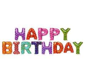 Happy Birthday Folyo Set