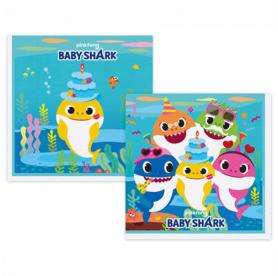 B.E Lisanslı Baby Shark Peçete 33X33 (16'lı)